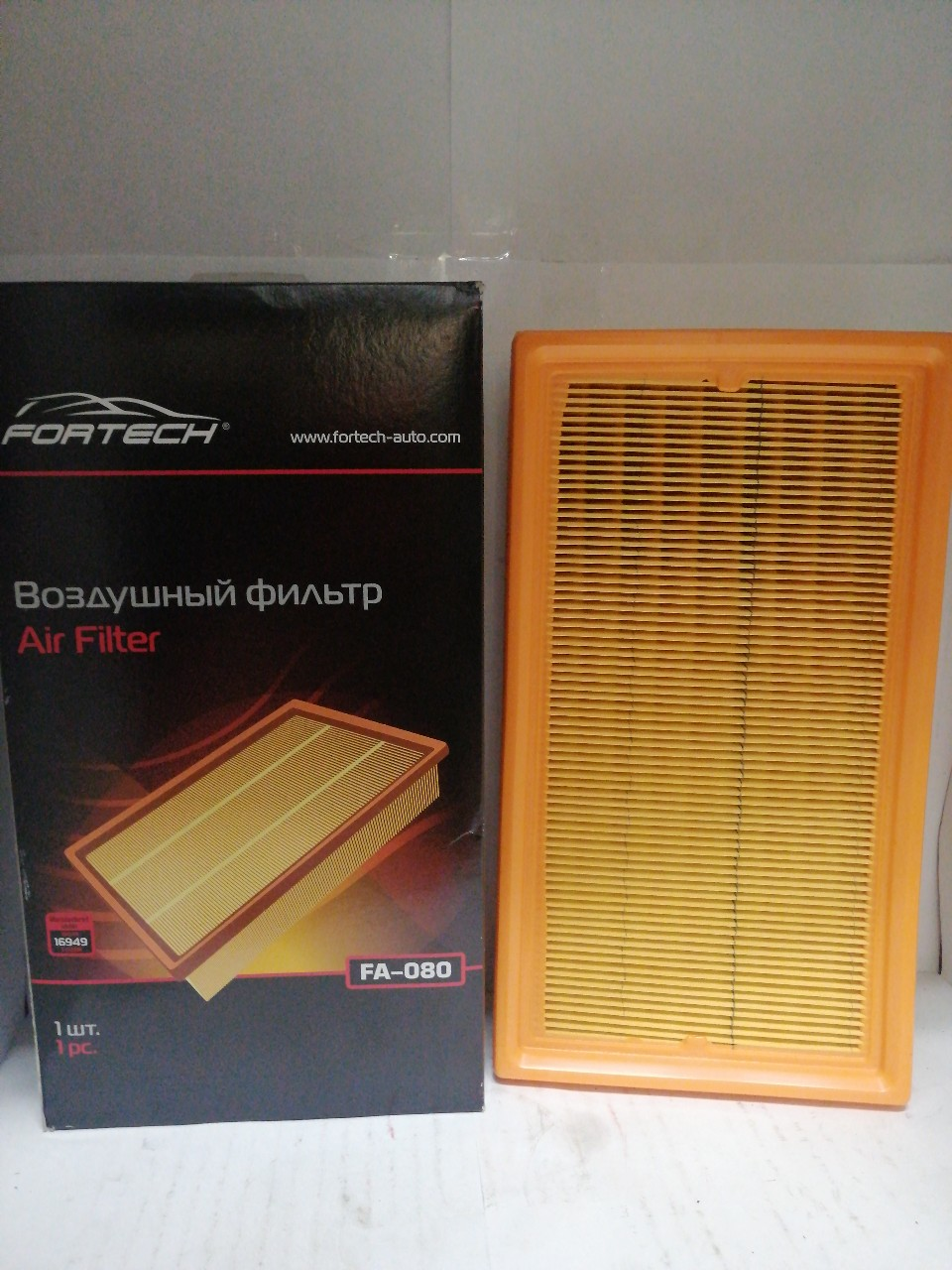 Купить запчасть FORTECH - FA080 FA080 Fortech Фильтр воздушный FORD: Focus I (98-04), Fiesta IV, Tourneo Connect (02~), Transit Con