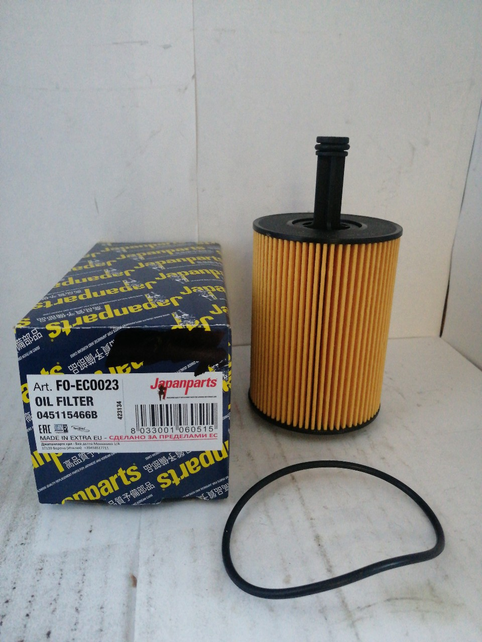 Купить запчасть JAPANPARTS - FOECO023 Фильтр масляный VW Golf 4, Audi A2/A3/TT 2.3-3.2/1.2TDi-2.0TDi 97>