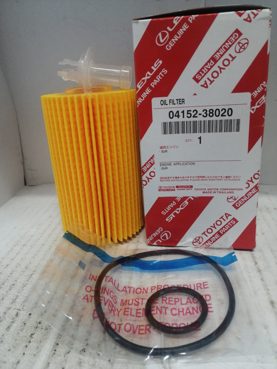 Купить запчасть TOYOTA - 0415238020 Фильтр масляный Lexus LX 570 2007> Toyota Land Cruiser (200) 2008> Toyota Tundra 2007-2013