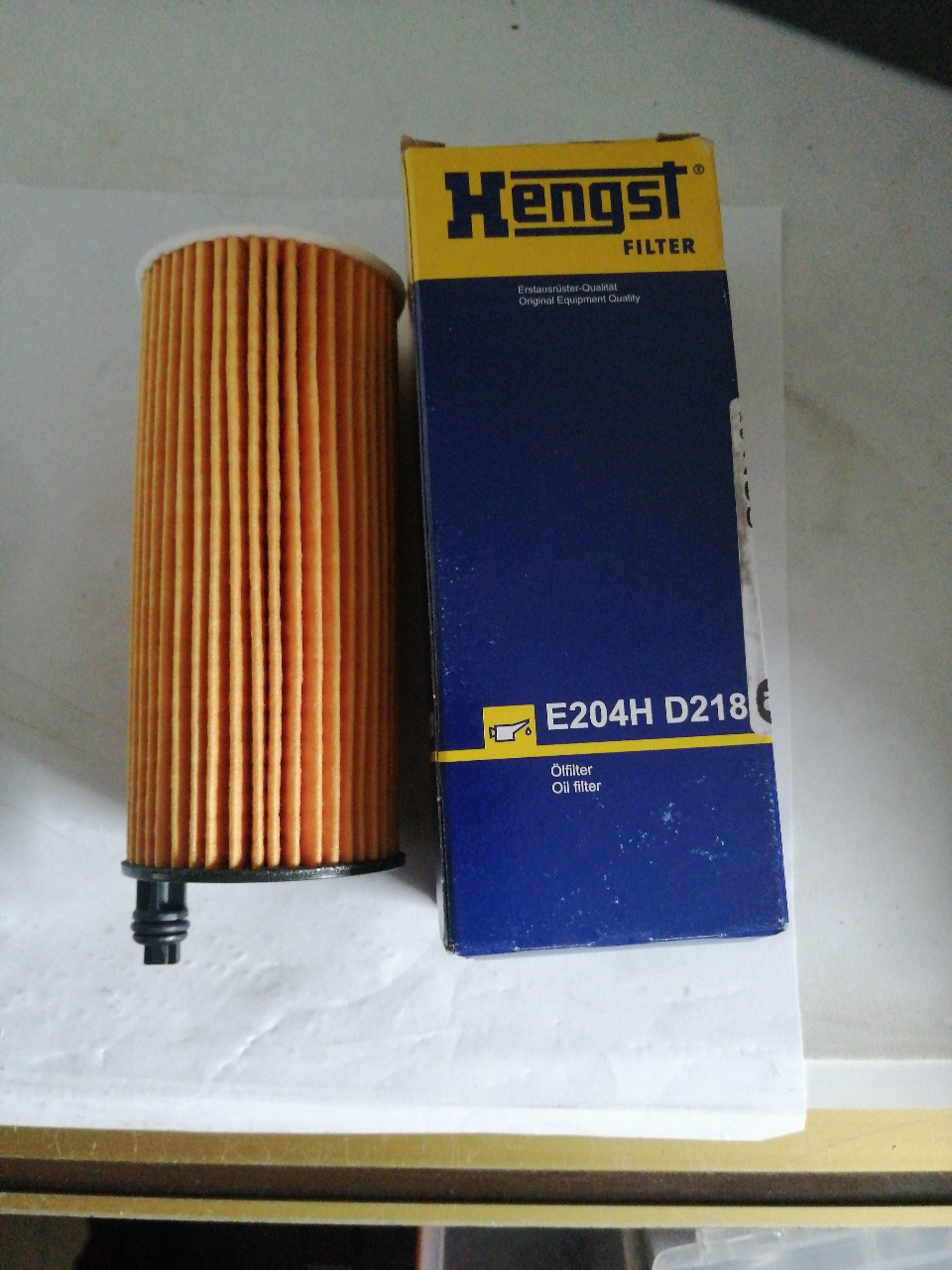 Купить запчасть HENGST - E204HD218 Фильтр масл. BMW F30/F10/X5 F15 1.6-3.0D 10-