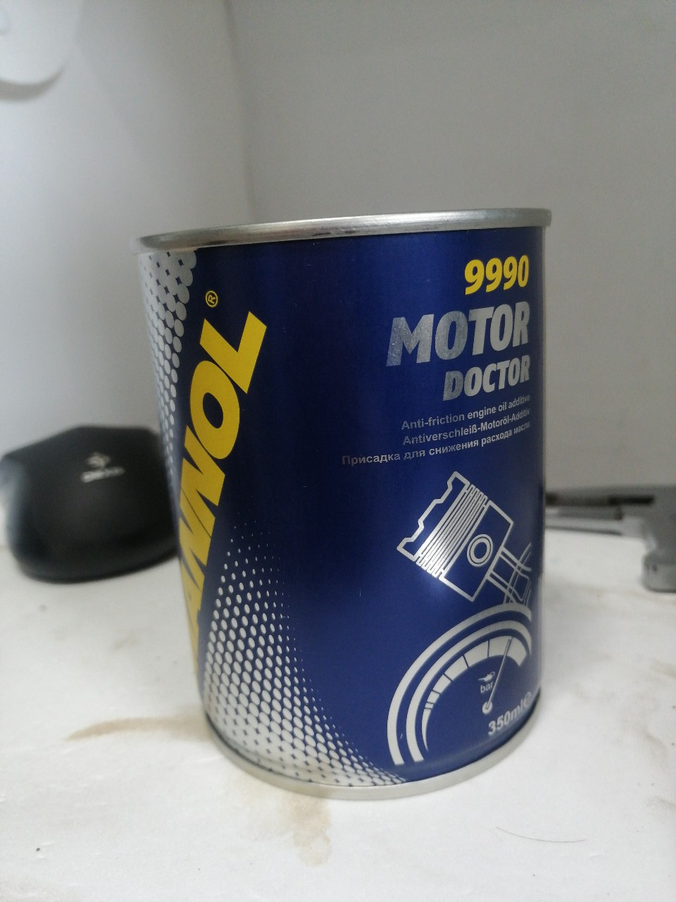 Купить запчасть MANNOL - 2102 9990 MANNOL MOTOR DOCTOR 350 мл. Добавка в моторное масло (антидым)