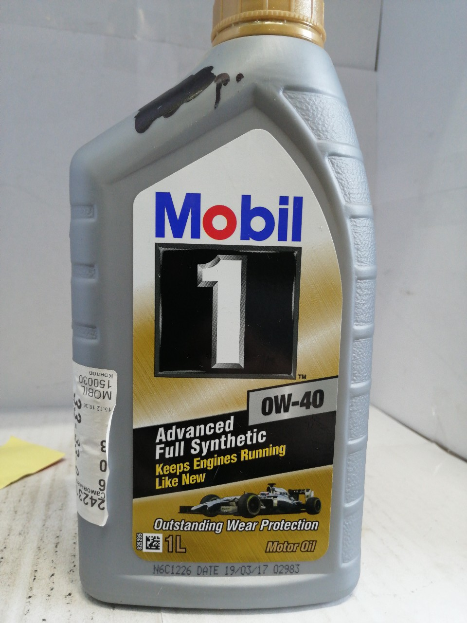 Купить запчасть MOBIL - 150030  Масло моторное 0W40 MOBIL 1л синтетика MOBIL 1 NEW LIFE
