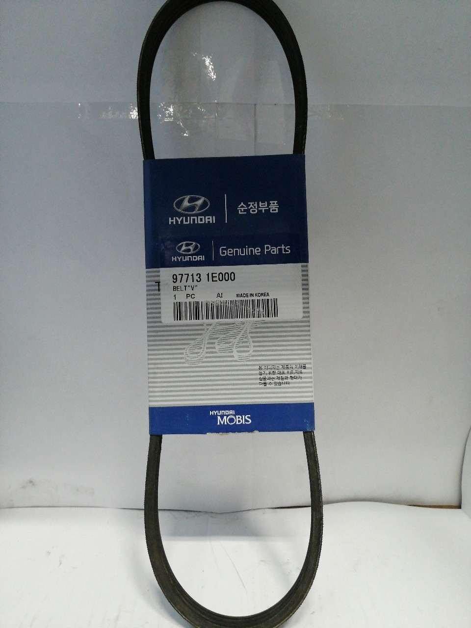 Купить запчасть HYUNDAI-KIA - 977131E000 97713-1E000 Ремень приводной 4PK812 (HYUNDAI Accent ТагАЗ/Elantra XD/KIA Cerato 04-/Rio) [OE] MOBIS