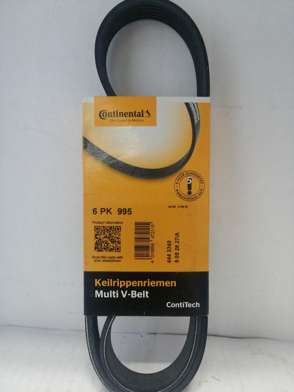 Купить запчасть CONTITECH - 6PK995 РЕМЕНЬ ПОЛИКЛИНОВЫЙ
