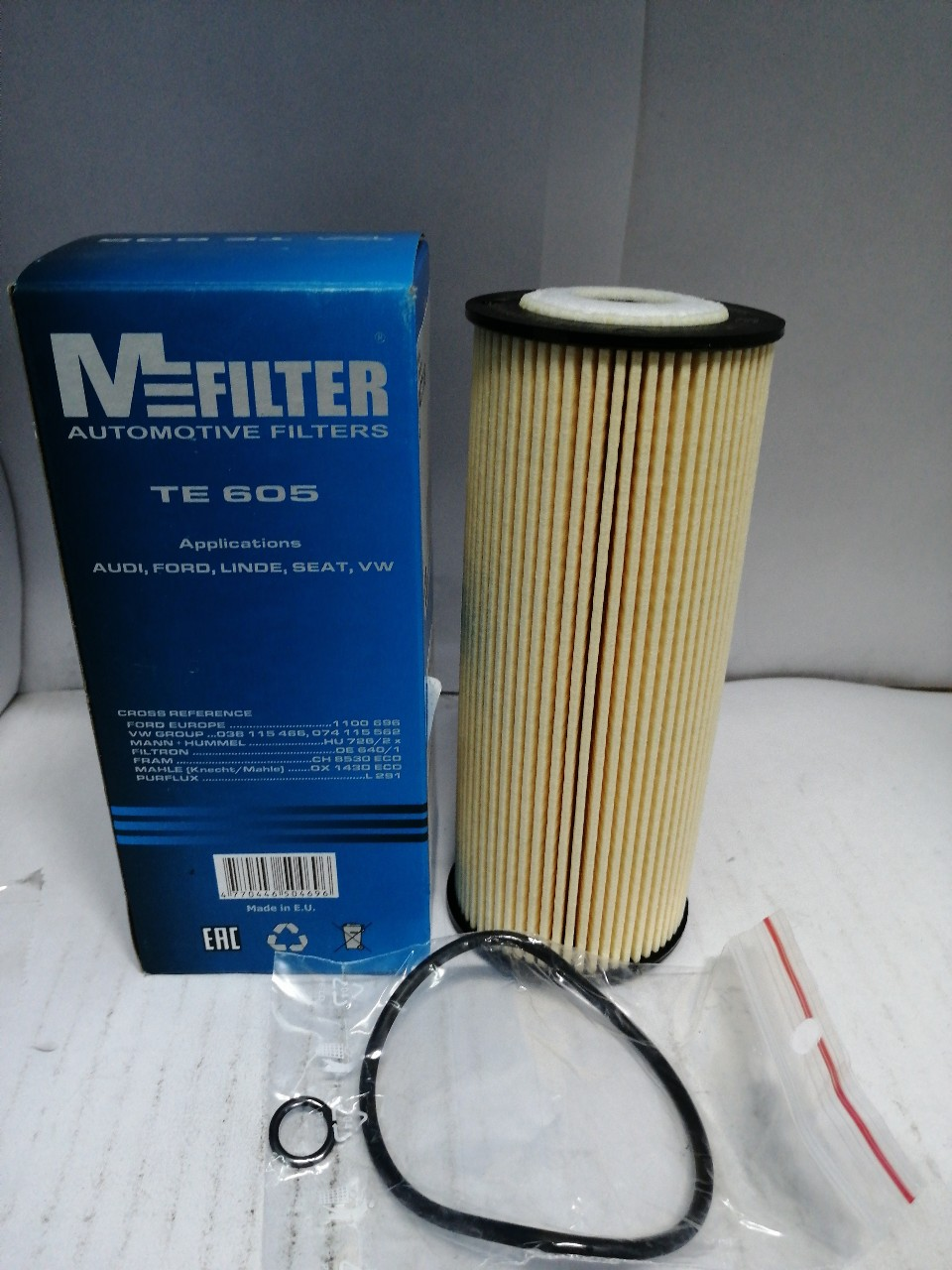 Купить запчасть MFILTER - TE605 ФИЛЬТР МАСЛЯНЫЙ