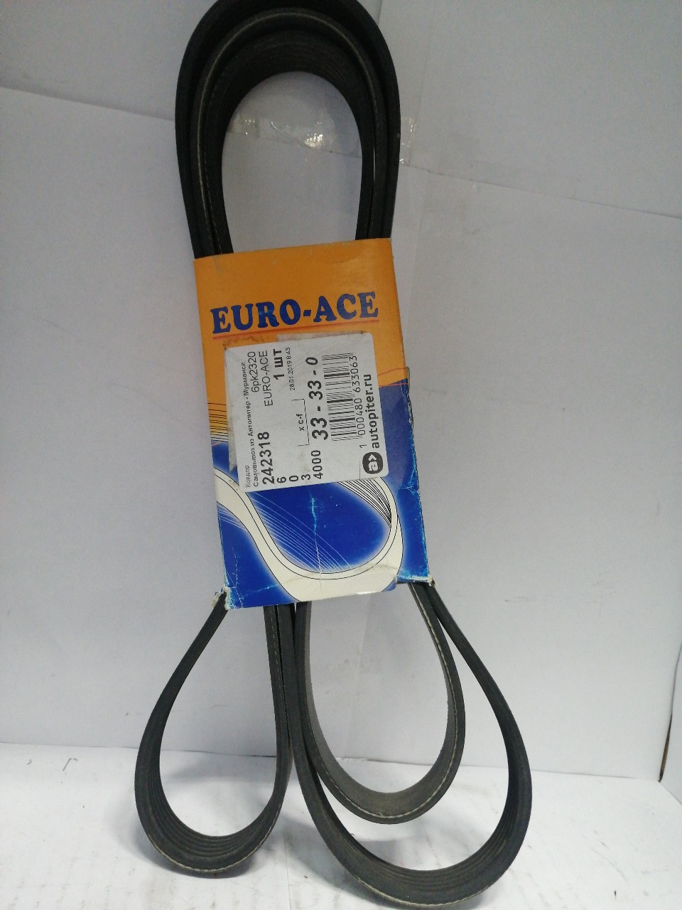 Купить запчасть EURO-ACE - 6PK2320 Ремень ручейк._ MB, Jeep, Saab 9000