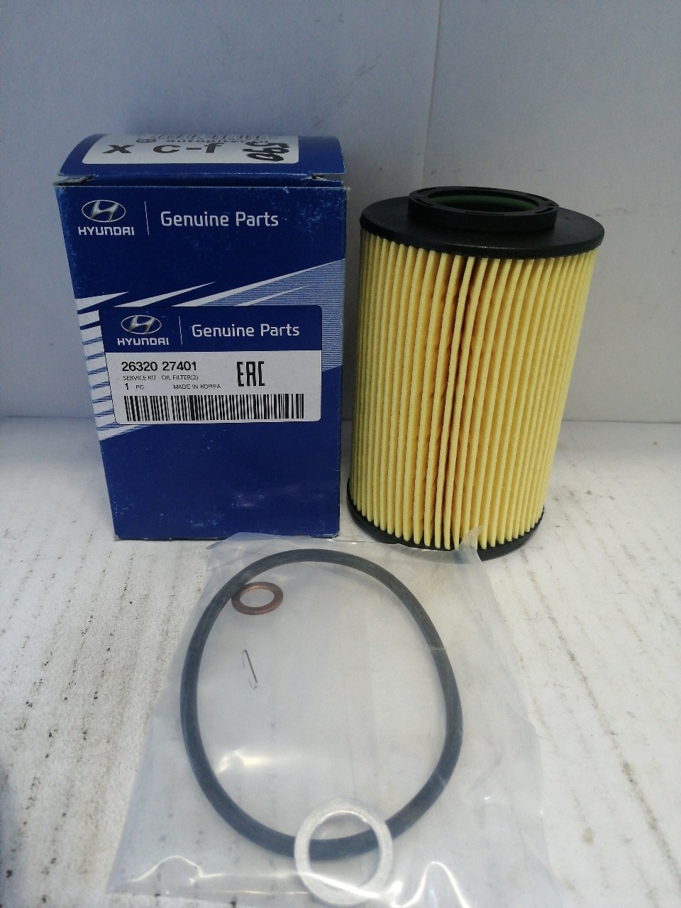Купить запчасть HYUNDAI-KIA - 2632027401 Фильтр Hyundai масляный H KIA CARENS (06~) / MAGENTIS (05~) / Sportage (06~) / Cee