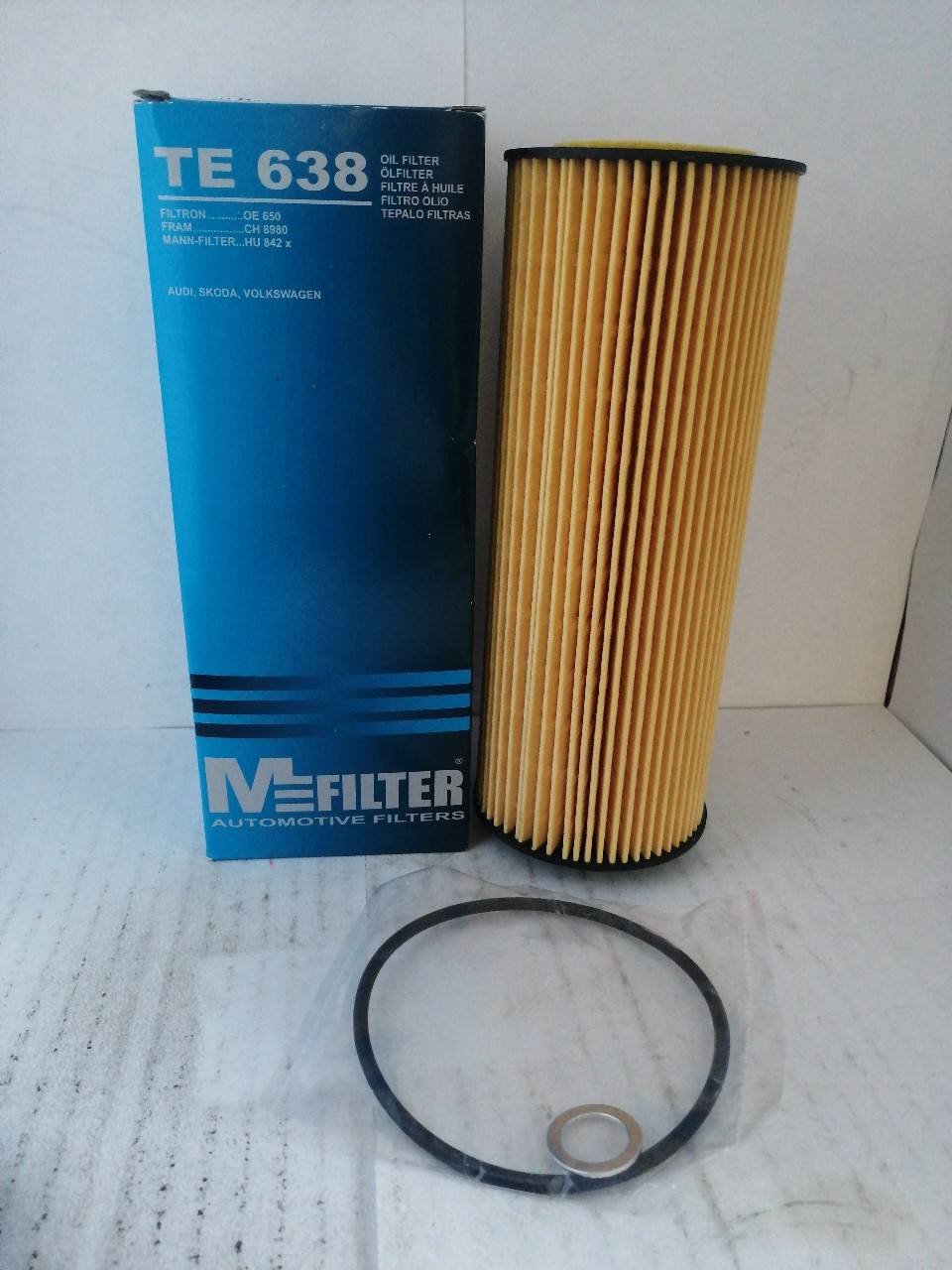 Купить запчасть MFILTER - TE638 ФИЛЬТР МАСЛ AUDI A4/A6/A8 VW PASSAT B5 2.5TDI 94-