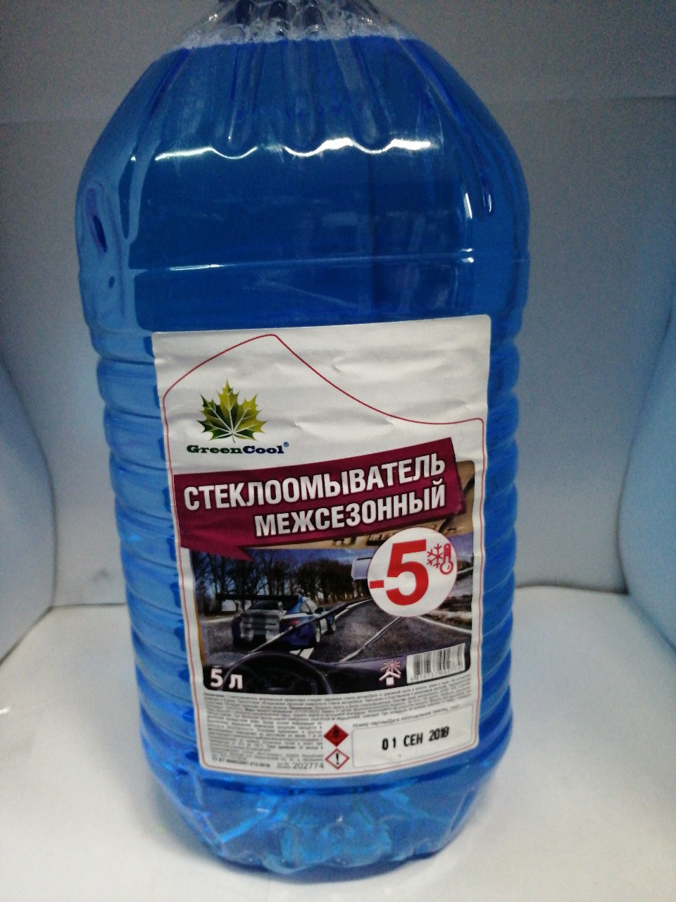 Купить запчасть GREENCOOL - 202774 GREENCOOL Омывающая жидкость межсезонная (5L)