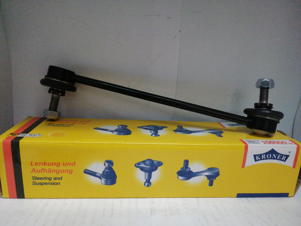 Купить запчасть KRONER - K303009 Стойка стабилизатора, передняя, стальная FORD Focus (98-04) F [Steel] (C-9-1-13)