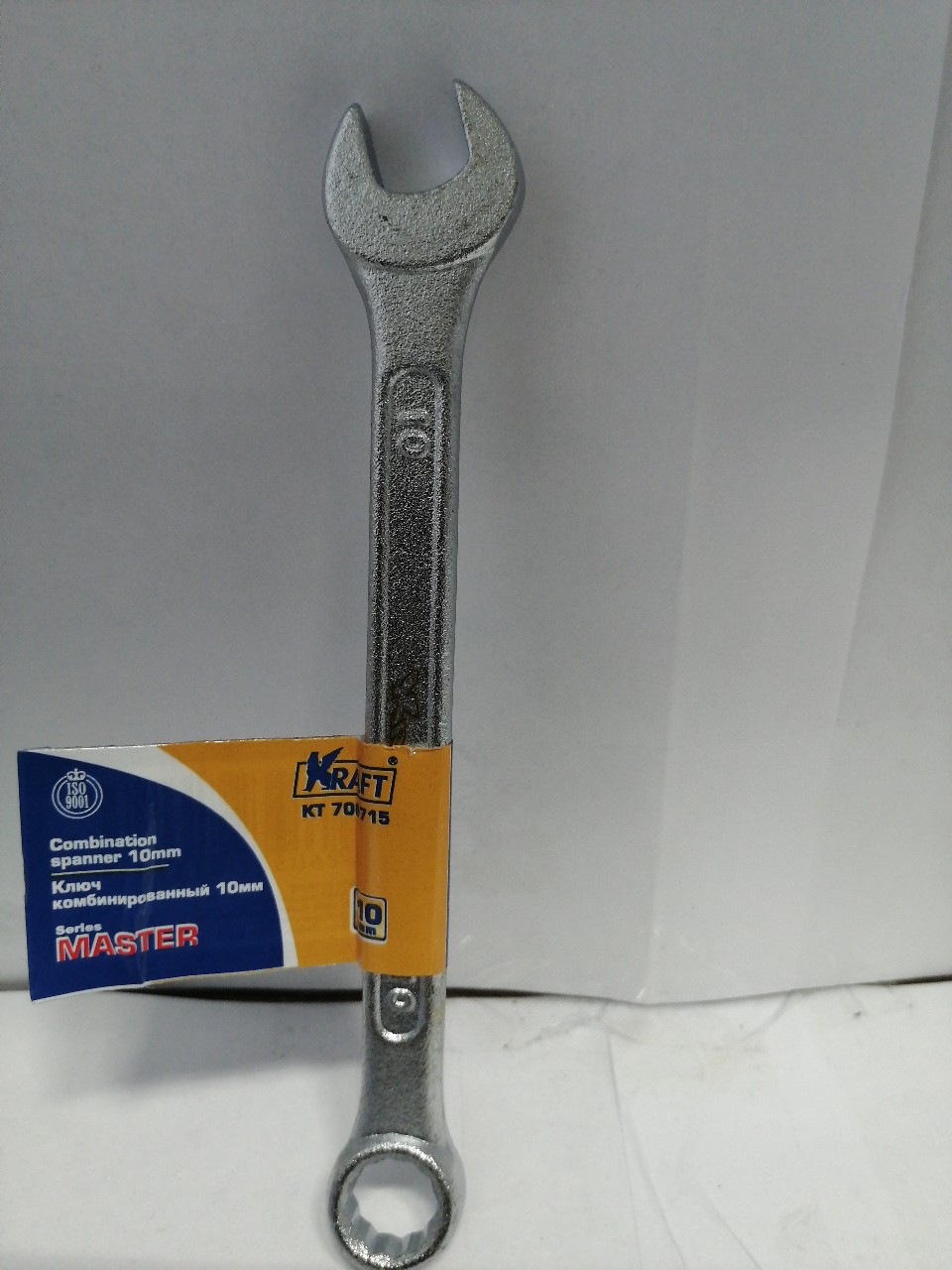 Купить запчасть KRAFT - KT700715 Ключ комбинированный 10*10 "KRAFT" Master