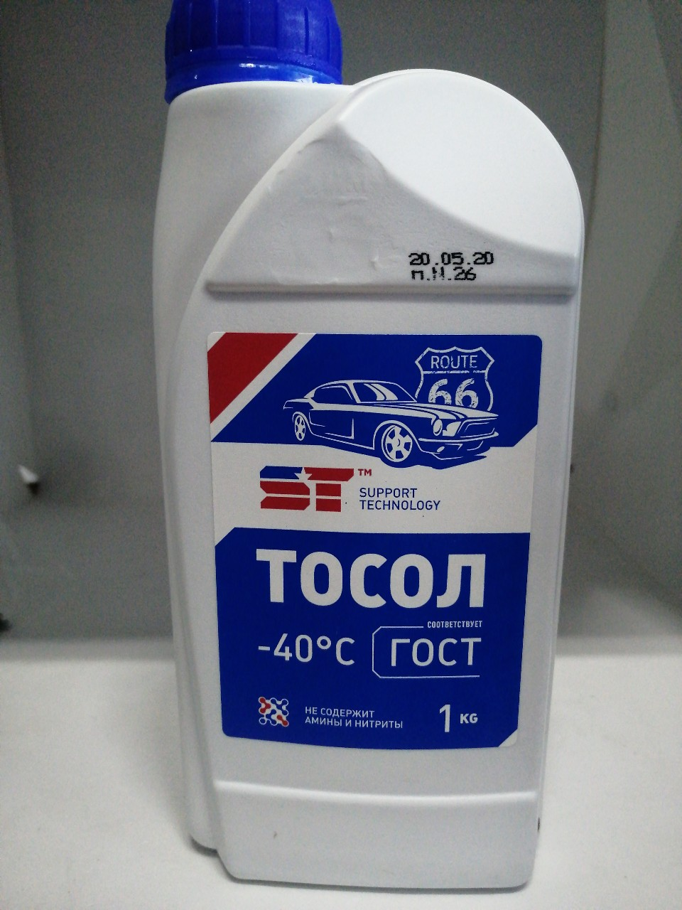 Купить запчасть ST - ST0126 Охлаждающая жидкость Тосол (-40C) ST, 1 кг